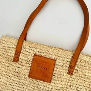 BONITA - Raffia tote shopper<Boutique Bonita Clearance