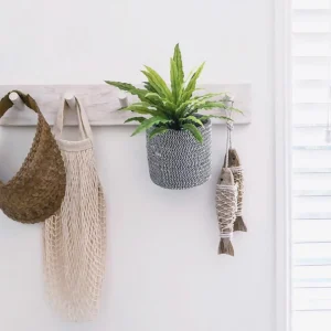 Child Rattan Beach Visor -Tan<Boutique Bonita Clearance