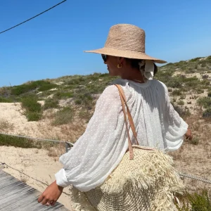 Cream Raffia Fringe Bag<Boutique Bonita Online