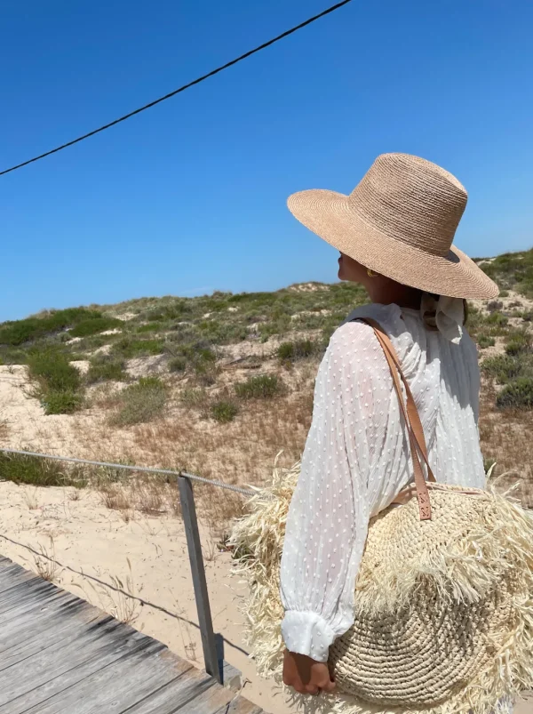 Cream Raffia Fringe Bag<Boutique Bonita Online