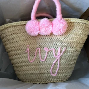 Medium Personalised Pom Pom Basket<Boutique Bonita Fashion