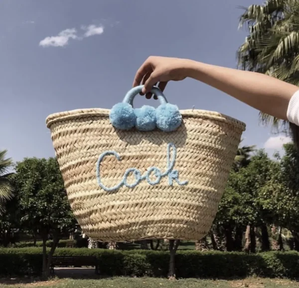 Medium Personalised Pom Pom Basket<Boutique Bonita Fashion