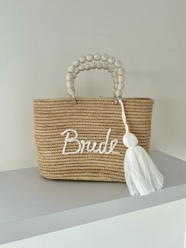 Raffia Palm Bride Basket<Boutique Bonita New