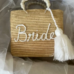 Raffia Palm Bride Basket<Boutique Bonita New