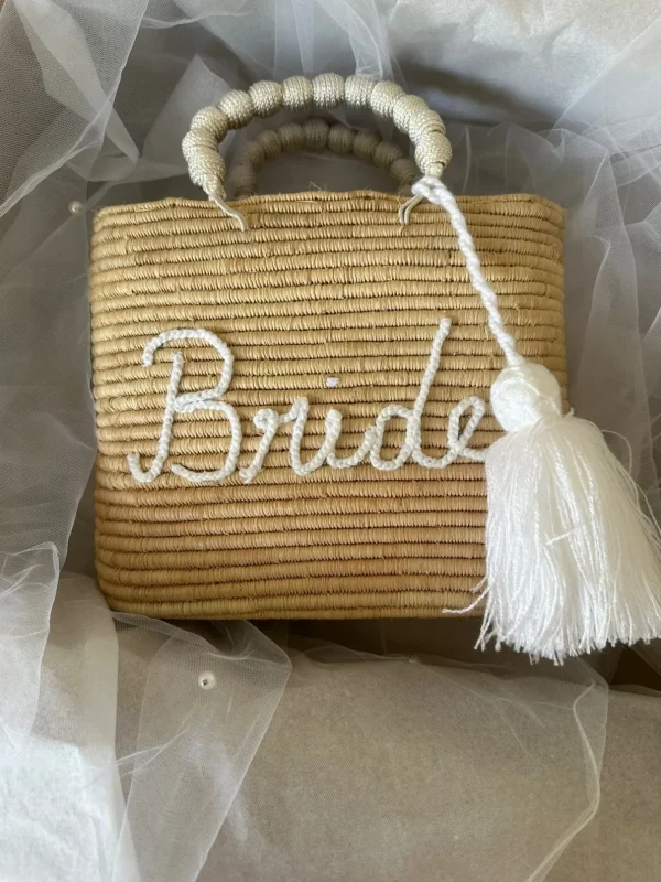 Raffia Palm Bride Basket<Boutique Bonita New