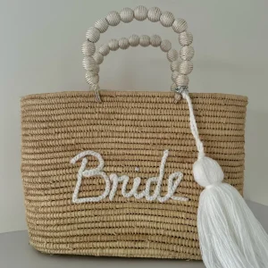 Raffia Palm Bride Basket<Boutique Bonita New