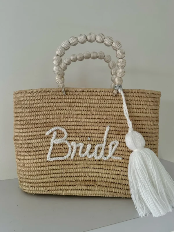Raffia Palm Bride Basket<Boutique Bonita New