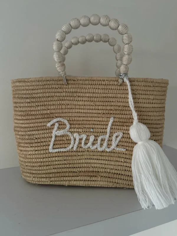 Raffia Palm Bride Basket<Boutique Bonita New