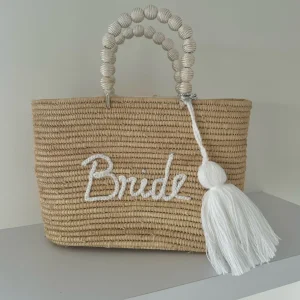 Raffia Palm Bride Basket<Boutique Bonita New