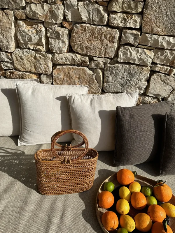 The Bali Rattan Basket<Boutique Bonita New