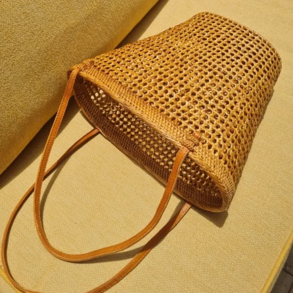The Bali Rattan Bucket Basket<Boutique Bonita Best