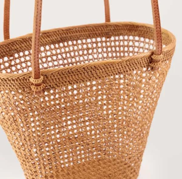 The Bali Rattan Bucket Basket<Boutique Bonita Best