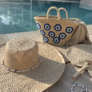 The Evil Eye Basket Large (Multiple Eyes)<Boutique Bonita Online